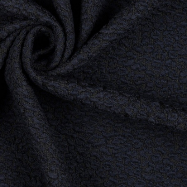 Knitted Jacquard - Navy